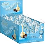 Lindt LINDOR Stracciatella White Chocolate Truffles, 60 Count Box
