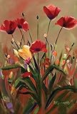 Toland Home Garden Poppies in Red 28 x 40-Inch Decorative USA-Produced House Flag