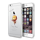 iPhone 6 Plus / iPhone 6S Plus Case, Litech™ [Flexible Ultra Slim] Scratch-Resistant, Superhero Series (Iron Man 2)