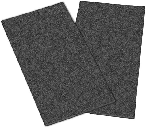 haggiy Felt Cuts - Stable Crafting Felt - 0.197" thick, Grey | A4 Size (8.3" x 11.7")