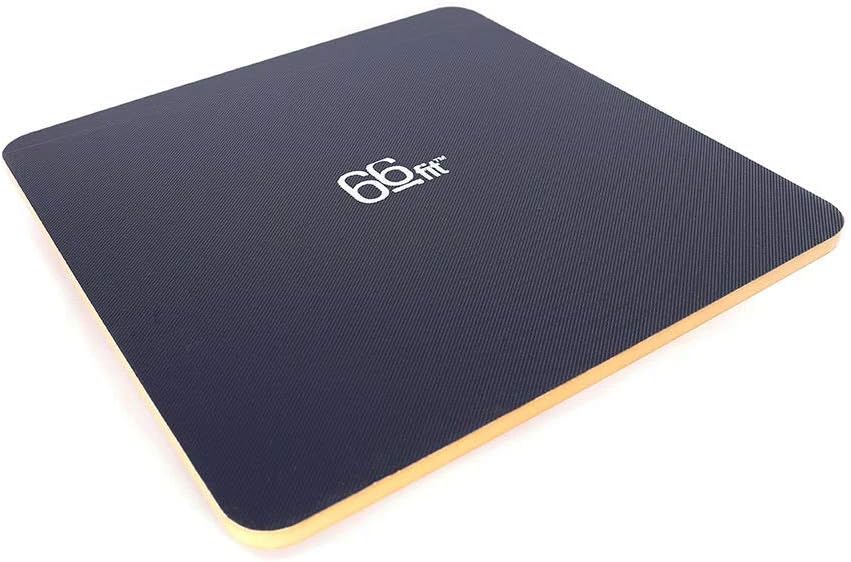 66fit Rocker Board - PVC Surface - 50cm for Training Rehabilitation, Gym, Blue, 50 cm