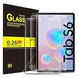 IVSO 2 Pack-Screen Protector for Samsung Galaxy TAB S6/S5e,No-Bubble HD Clear Tempered Glass Screen Protector for Samsung Galaxy Tab S6 (2019) SM-T860/SM-T865 Tablet (10.5 Inch)