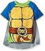 Teenage Mutant Ninja Turtles Little Boys' Toddler T-Shirt with Cape, Blue, 4T