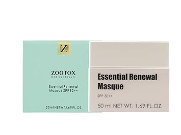 ZOOTOX Essential Renewal Masque Skin Illuminating Day Cream with Sunscreen SPF 30 FDA Approved