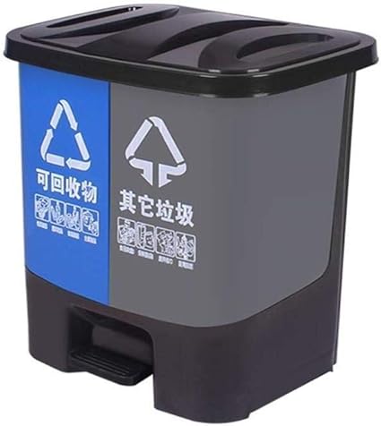 Los residuos de Papel Cesta de la Basura Anuncio Can, 40L ...