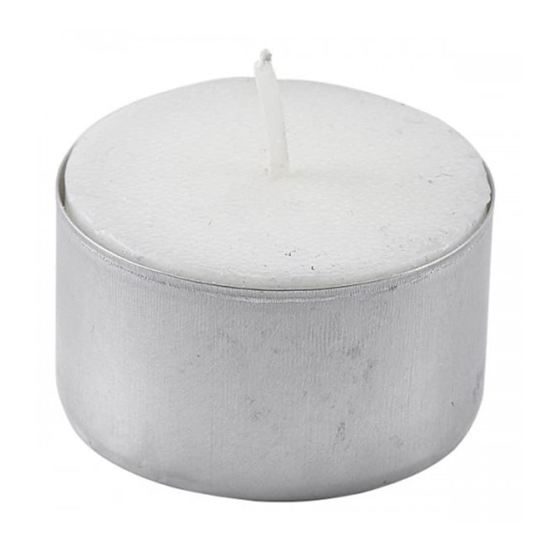 Genware NEV-TL8 Tea Light, 8 hours (Pack of 50)