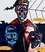 YXwin Purge Mask Light up LED Halloween Mask for Adults Men Women Boys Girls