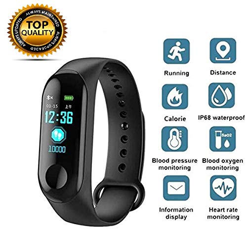 m3 smart band with heart rate sensor
