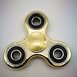 SMAZ LIFE Anti-Anxiety Fidget Spinner Toy Helps Focusings EDC Focus Toy for Kids & Adults - Best Stress Reducer Relieves ADHD Anxiety and Boredom Plating Gold