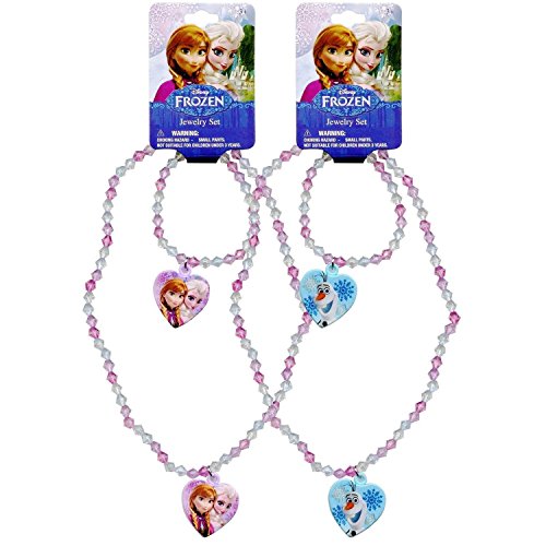 Disney frozen necklace & bracelet set - 1 set of th…