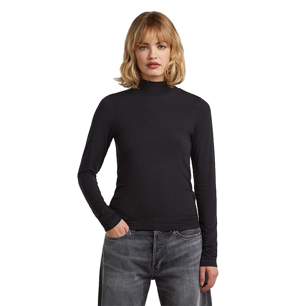 G-STAR Women's Mock Slim T-Shi...