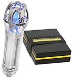 Car Air Purifier / Ionizer - Super Efficient and Powerful - Luxurious Look - Metal Body - Advanced Design - Gorgeous Gift Box (Platinum)