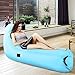 Inflatable Lounger Portable Air Couch Bed Outdoor Inflatable Beach Chair Waterproof & Anti-Air Leaking Inflatable Sofa Hammock with Carrying Bag for Backyard Lakeside Beach Camping, Travelling, Hiking