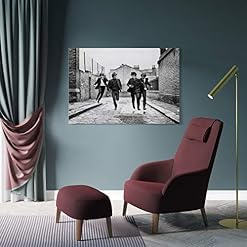 XYDQ Poster sur toile The Beatles en train de courir – Art mural – Impression moderne – Décoration de chambre de famille… - Les Beatles, Paul McCartney, John Lennon, RIngo Starr, George Harrison XYDQ Poster sur toile The Beatles en train de courir - Art mural - Impression moderne - Décoration de chambre de famille… – Image 4