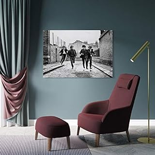 XYDQ Poster sur toile The Beatles en train de courir – Art mural – Impression moderne – Décoration de chambre de famille… - Les Beatles, Paul McCartney, John Lennon, RIngo Starr, George Harrison XYDQ Poster sur toile The Beatles en train de courir - Art mural - Impression moderne - Décoration de chambre de famille… – Image 4