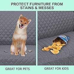 Luxshare Home Reversible Loveseat Sofa Covers Couch