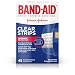 Band-Aid Brand Clear Strips Bandages, Assorted Sizes for discreet First Aid, Assorted Sizes, 45 ct