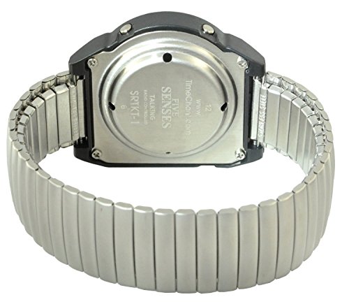 ATOMIC Talking watch - FIVE SENSES Top Button LCD Atomic Talking Watch (1095)