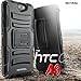 Evocel HTC One A9 Case, [Generation Series] Belt Clip Holster, Kickstand, HD Screen Protector, Dual Layer for HTC One A9, Black (EVO-HTCA9-AB201)