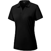 Women's Polo Shirts Short Sleeve Quick Dry UPF 50+ Sun Protection Business Casual Collared Shirt Tennis Golf Shirt Work Tops