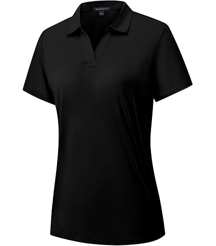 Joe's USA Women's Dri-Equip Short Sleeve Racer Mesh Polo Shirt