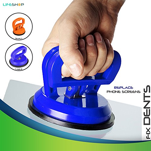 LifeShop Extreme Vacuum Suction Cup Dent Puller & Remover - Fix Any Dent in Seconds - Move Glass Window and Flat Surfaces with Minimal Force (Small)