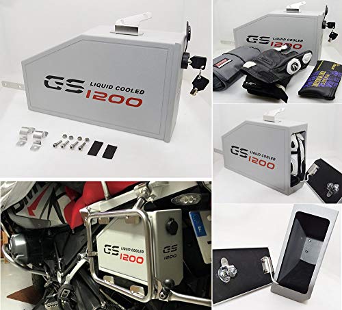 Decorative aluminum box for BMW R1200GS Adventure 2014-on Toolbox Suitable
