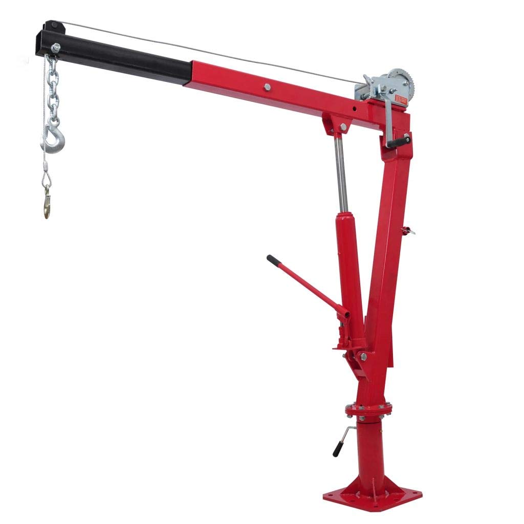 Business Tidyard Truck Pickup Crane Hand Crane Hoist with Cable