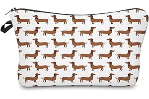 Deanfun Cosmetic Bag for Purse, Waterproof Makeup Bags Roomy Toiletry Pouch Travel Accessories Gifts (55729)