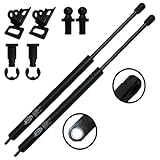Two Rear Hatch Liftgate Gas Charged Lift Supports With Upgraded Mounting Studs and Brackets For 1993-1998 Jeep Grand Cherokee. WGS-179-2