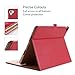 ProCase for iPad Pro 12.9 2017/2015 Case (1st & 2nd Generation), Stand Folio Case Cover for iPad Pro 12.9 Inch (Old Model 2017/2015), with Multiple Viewing Angles, Pencil Holder -Red