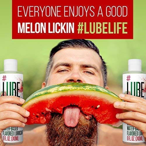 LubeLife-Water-Based-Watermelon-Flavored-Lubricant-8-Ounce-Sex-Lube-for-Men-Women-and-Couples-Watermelon