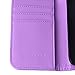 S4 Mini Case, Wisdompro Premium PU Leather 2-in-1 Protective Folio Flip Wallet Case with Credit Card Holder Slots and Wrist Lanyard for Samsung Galaxy S4 Mini (NOT S4 FIT) - Purple