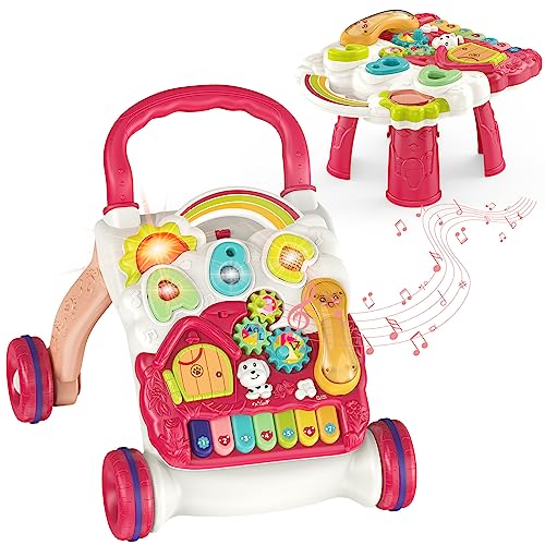 3 in 1 SittoStand Baby Walker, Activity Center for Baby Girl