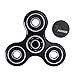 Pernos Fidget Spinner Stress Reducer with Premium Hybrid Ceramic Bearing, Perfect Fidget Toy For ADD, ADHD, Anxiety, and Autism Adult Children. (Black)