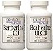 Pure and High Potency Berberine; 900mg Per Serving; 180 Capsules (2 Bottles)