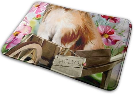 Amazon.de: Hochwertige Badezimmerteppiche Farm Animal Puppy Dog