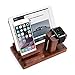 Apple Watch Stand, Aerb Rosewood Charge Dock Holder for Apple Watch Series 3 Series 2 Series 1, Docking Station Cradle Bracket for iPod iPhone X 8 7 6 Plus 5 5c iPad and Other Phones Tablets