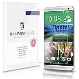 iLLumiShield - HTC One Mini 2 / HTC One Remix Screen Protector with Lifetime Replacement Warranty - Japanese Ultra Clear HD Film with Anti-Bubble and Anti-Fingerprint - High Quality (Invisible) LCD Shield - [3-Pack] OEM / Retail Packaging