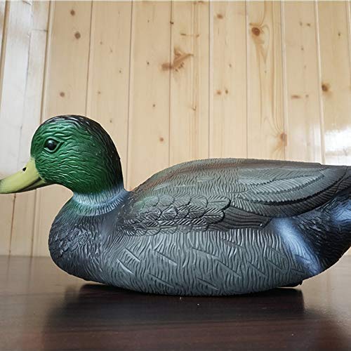 image for Tfwadmx Duck Decoys Realistic Plastic Mallard Hunting Green and Brown