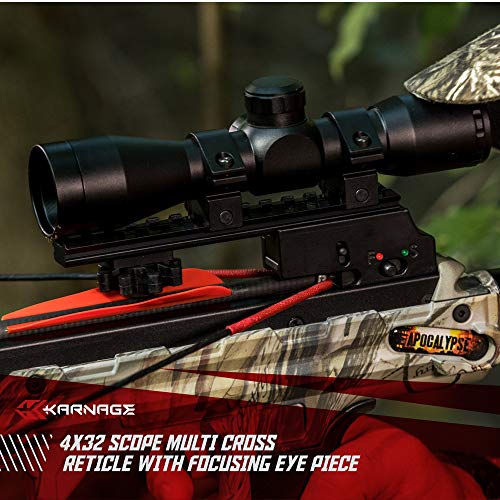Bear Archery Karnage Apocalypse Crossbow Package Includes Arrows