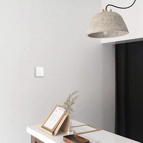 Faceuer Drahtloser Wandschalter digitaler Smart Switch mit Fernbeleuchtungssteuerung elektronischer Smart Switch Ersatz fr das Wohnzimmer im HomeOne Click Version