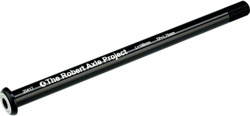 Robert Axle Project 12mm Lightning Bolt Thru Axle - Rear - Length: 198mm Thread: 1.75mm