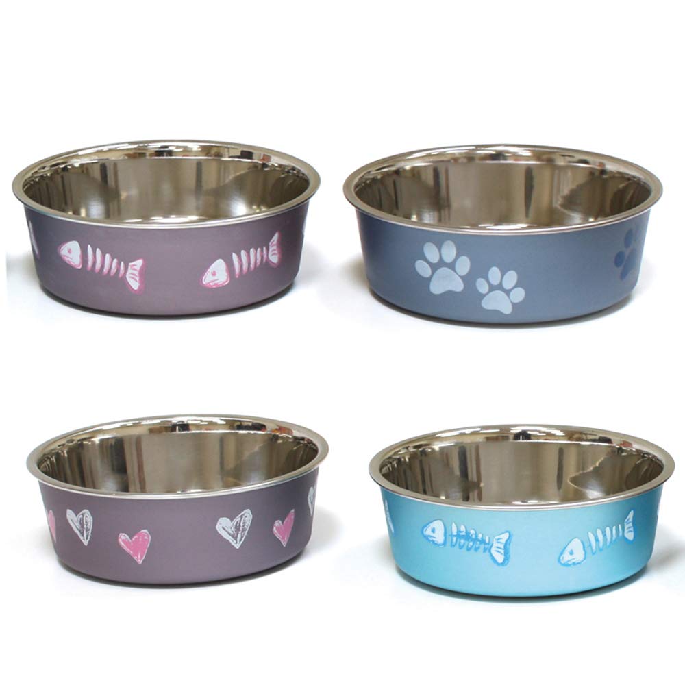 CROCI Roxy Satin Steel Bowl, 450 ml x 14 cm