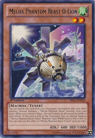 Yu-Gi-Oh! - Mecha Phantom Beast O-Lion (PRIO-EN026) - Primal Origin - 1st Edition - Rare