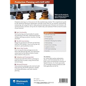SAP APO Production Planning (SAP PPDS in SAP APO) (SAP PRESS)
