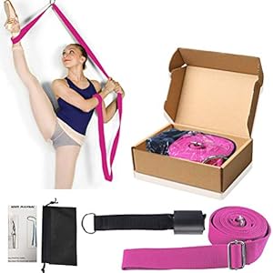 KimDaro Leg Stretcher, Door Flexibility & Stretching Leg Strap – Great for Ballet Cheer Dance Gymnastics or Any Sport Leg Stretcher Door Flexibility Trainer Premium Stretching Equipment
