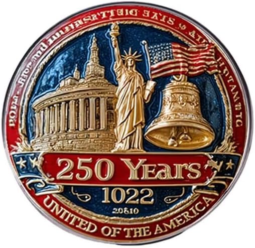 Amazon.com: USA 250th Anniversary Brooch Pin Eagle USA 250 Years