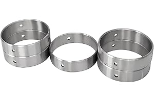 Vroelos Camshaft Bearing Set, Replacement 5Pcs Camshaft Bearings Compatible with Chevy/with GMC for Late 2003-2007 LS Gen III IV 4.8 5.3 6.0 6.2, CC433 CH-23 SH-1995S SH2125SS