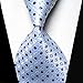 YanLen Lot 9 PCS Classic Men's 100% Silk Tie Necktie Woven JACQUARD Neck Ties (Set 2)
